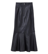 Leather mermaid skirt