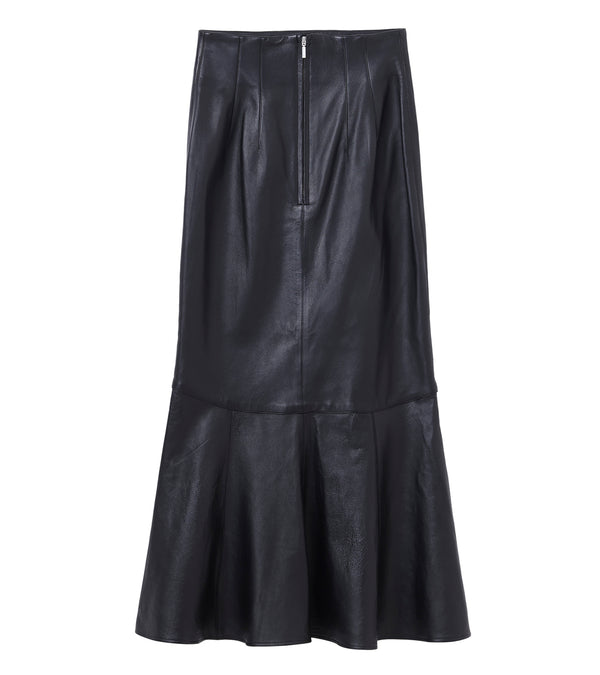 Leather mermaid skirt