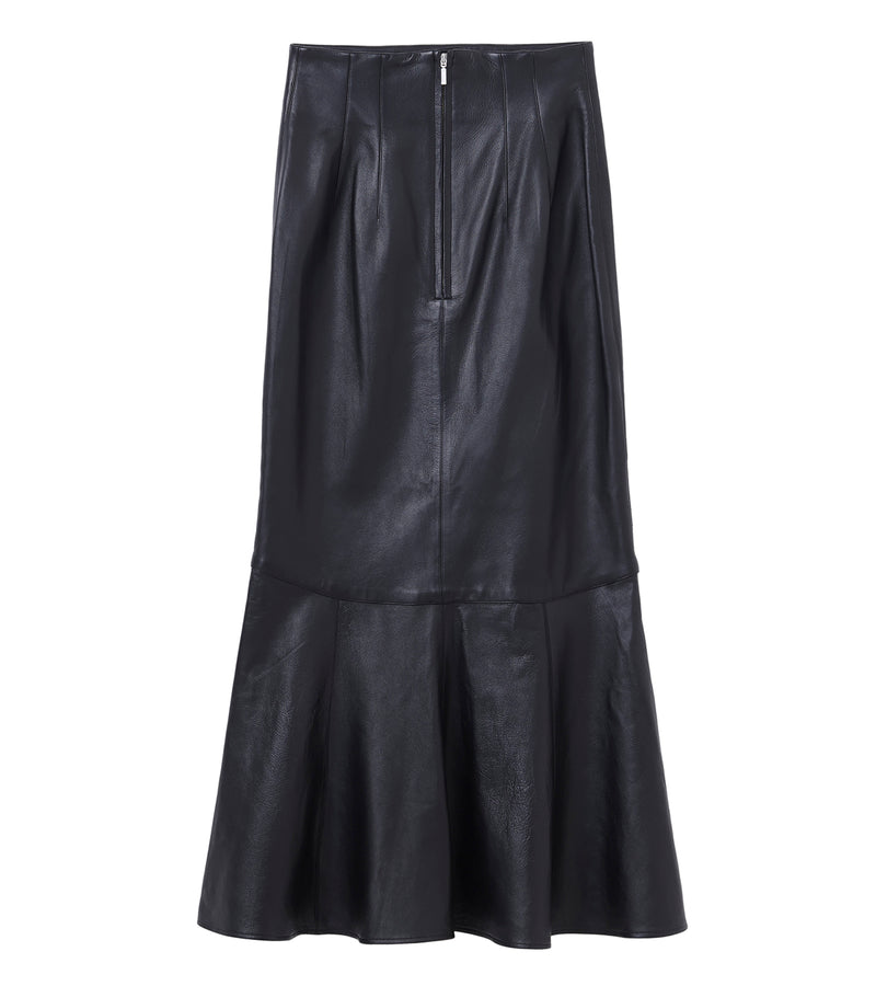 Leather mermaid skirt