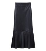 Leather mermaid skirt