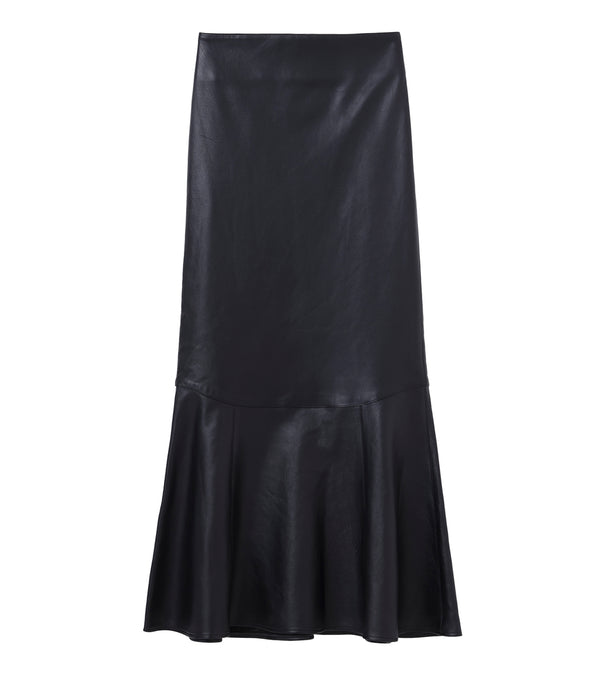 Leather mermaid skirt