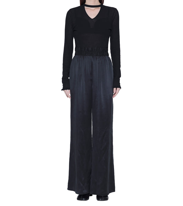 Silk easy pants