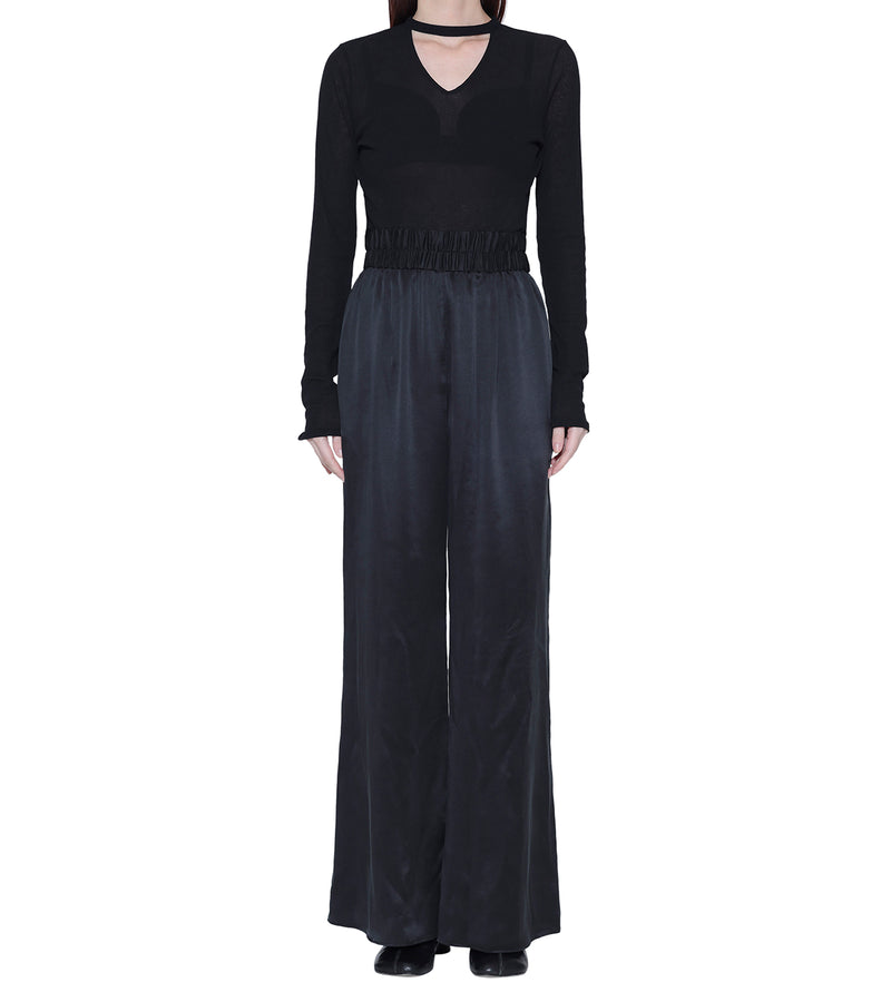 Silk easy pants