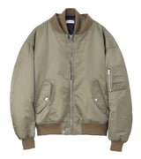 Double bomber jacket - khaki