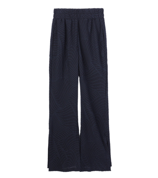 Uroco jacquard pants- black