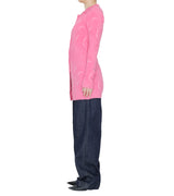 Jacquard knit shirts - pink