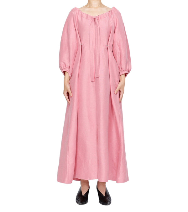 Linen dress- pink