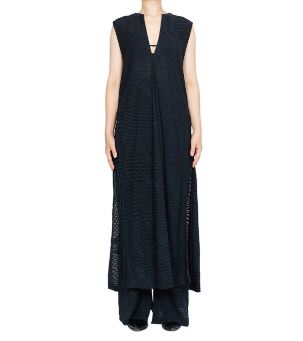 Uroco jacquard pants- black