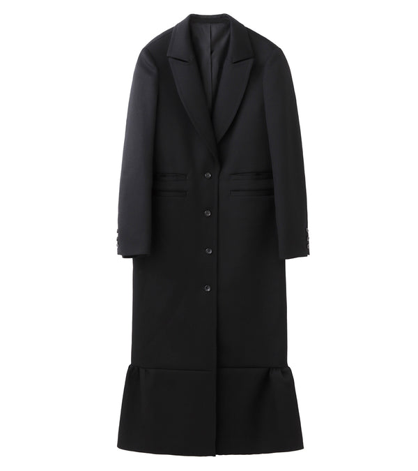 chester coat - black