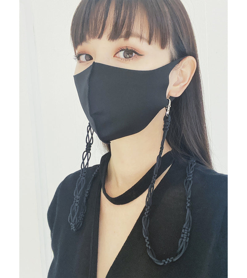 Mask holder - black